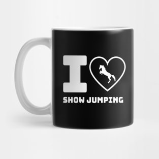 I Love Show Jumping Mug